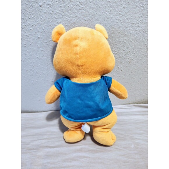 KELLYTOY #10 Stewart Haas Nascar Yellow Bear Blue Shirt Stuffed Animal Plush 1 - Picture 3 of 11